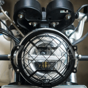 Защита фары Type 2 чёрная Zana Interceptor 650 / Continental GT 650
