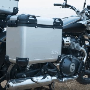 Боковые кофры 36л R-flat серебристые Zana Super Meteor 650