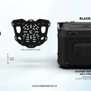 Центральный кофр 46л AdvenTOUR EXPLORER Carbon Racing